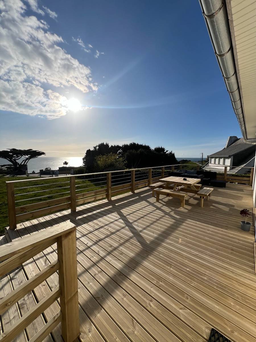 Loue Maison vue mer Trebeurden 4 chambres - 8 couchages