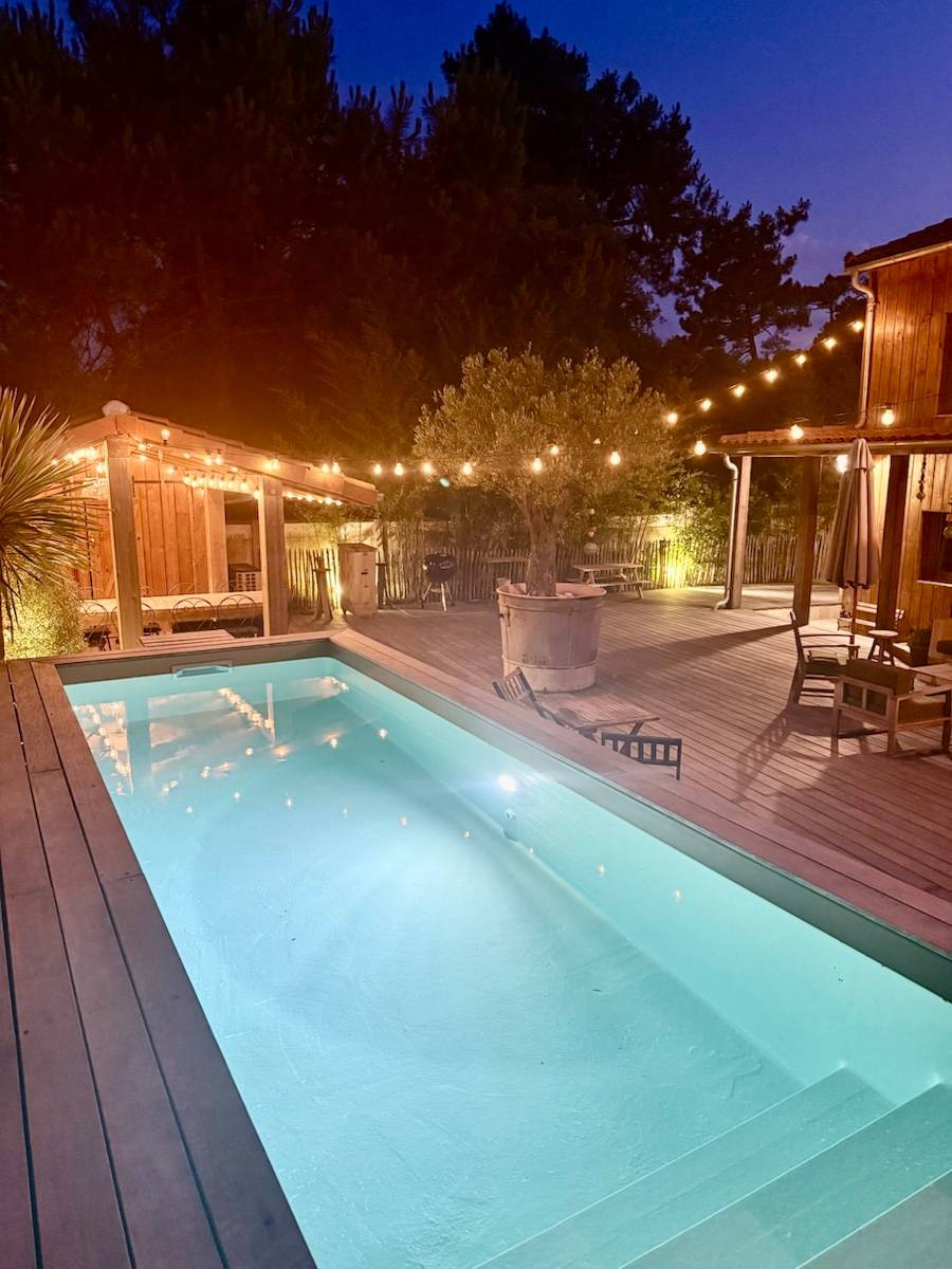 Loue grande maison atypique 5* avec piscine - 5 chambres, 8 couchages - Saint-Trojan-les-Bains (17)