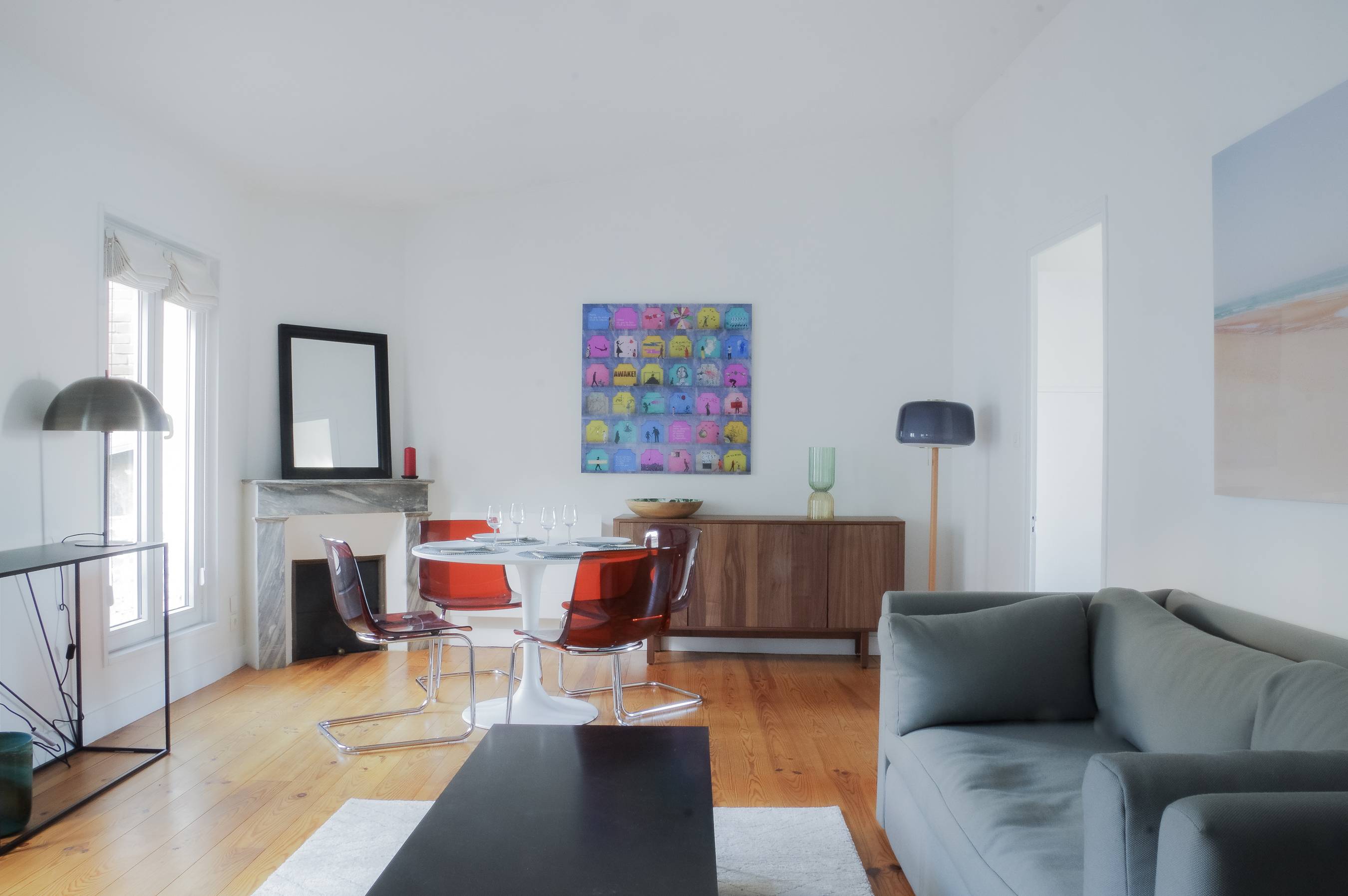 Loue appartement T2 meublé Bordeaux, 50m², 1 chambre [Réf : Le Hublot]