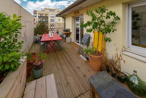 Loue T3 meublé - 62m², 2 chambres Lyon 3ème