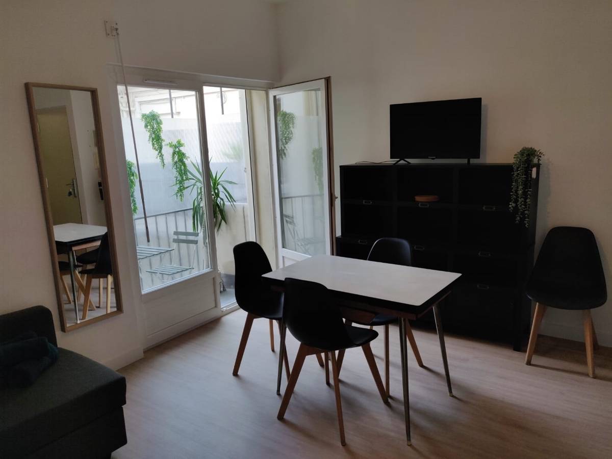 Loue meublé Montpellier centre, 1 chambre · 30m²