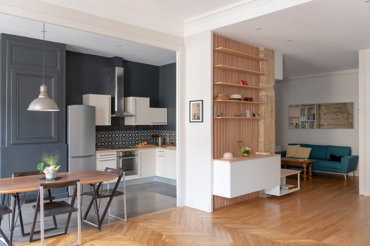 Loue appartement - 135m² - Parking - Lyon 2ème - Rue Victor Hugo