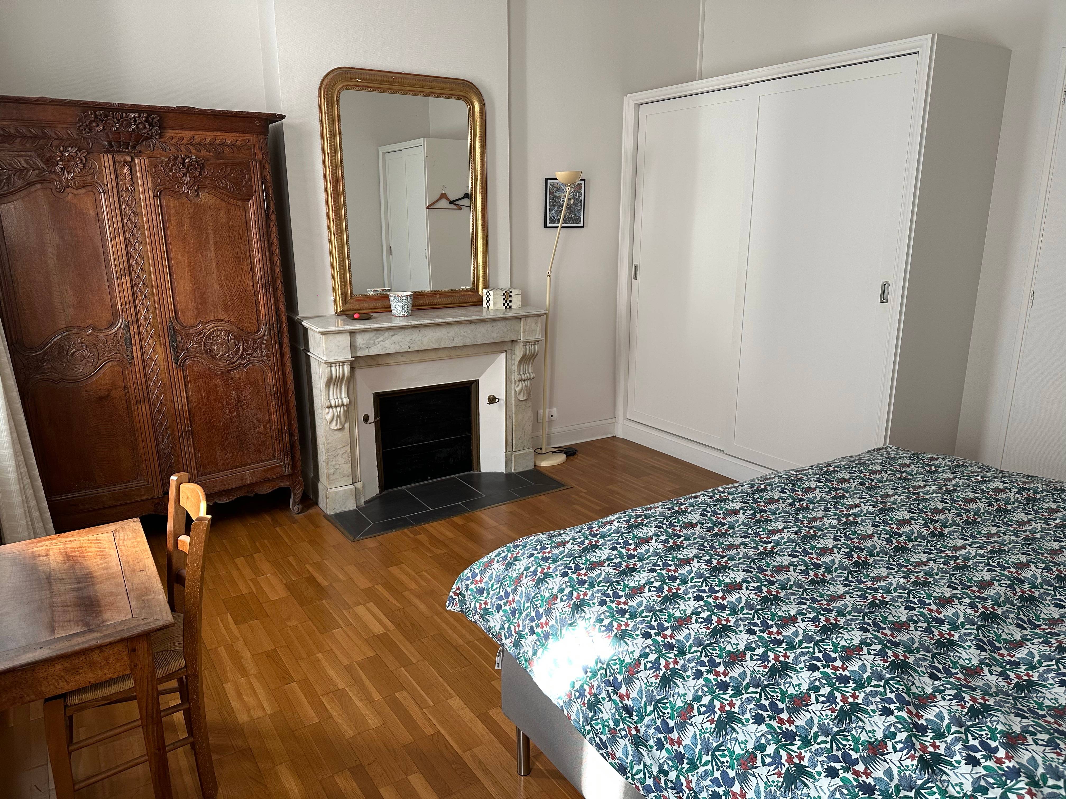 Loue appartement - 85m² Bordeaux 2 chambres, jardin et terrasse, parfait état
