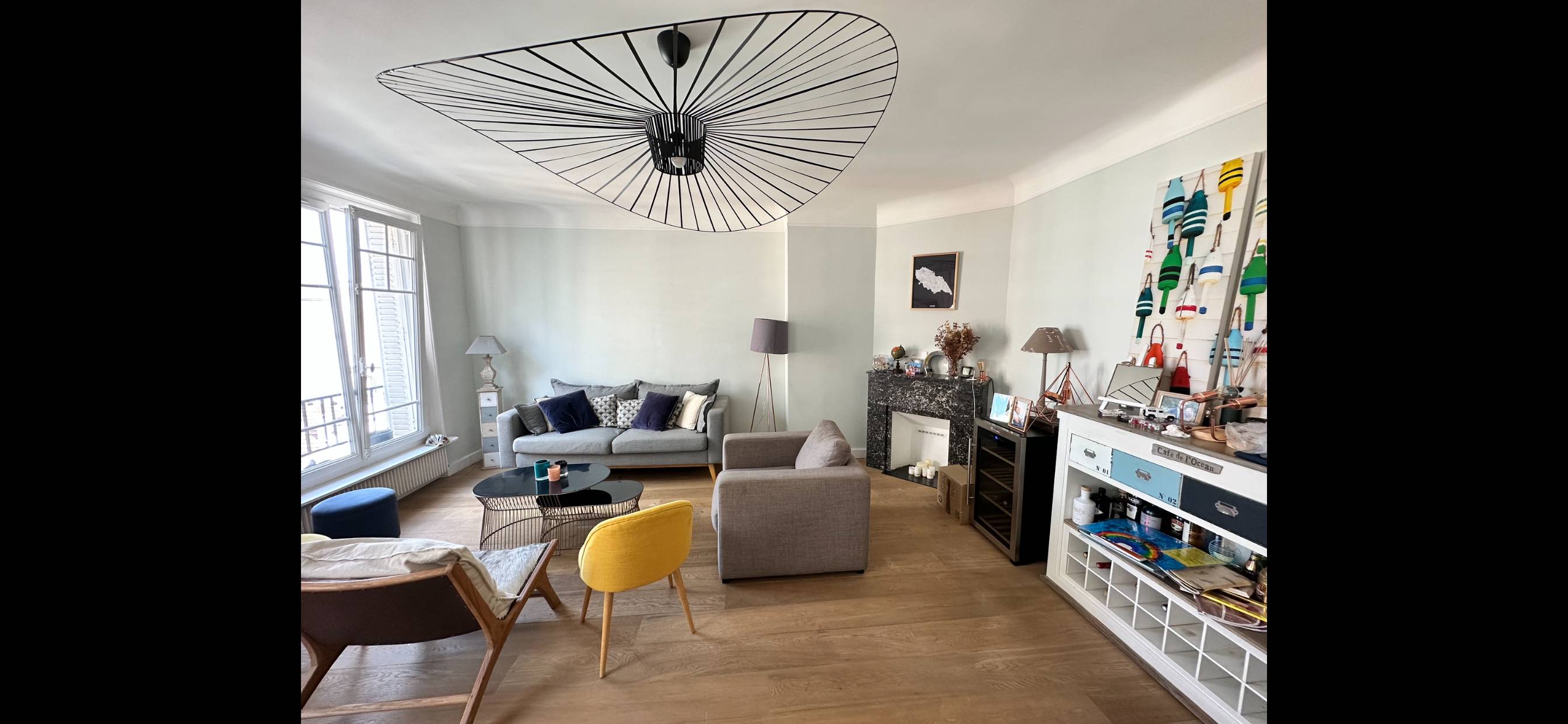 Loue appartement 105m² 4 pièces, 3 chambres Bois-Colombes