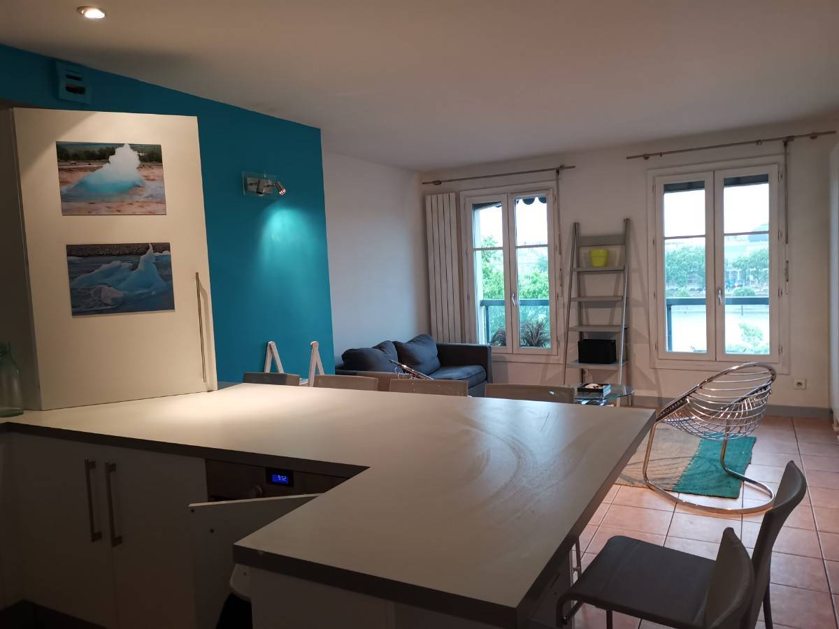 Location meublée 63m² Lyon 5 min Bellecour