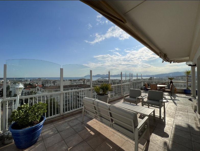 Loue appartement penthouse - 6 couchages - 2 chambres - Cannes (06)