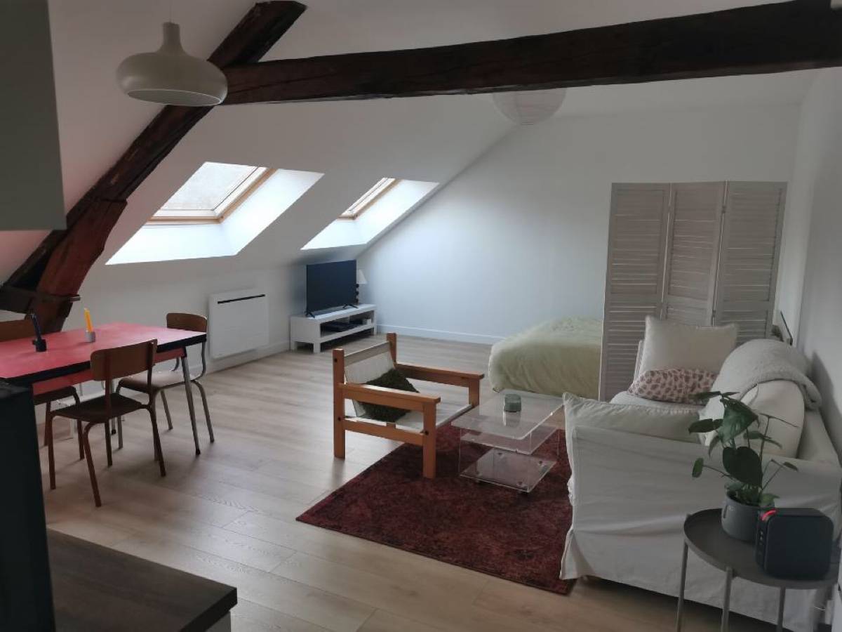 Loue meublé centre-ville de Reims - 30m²