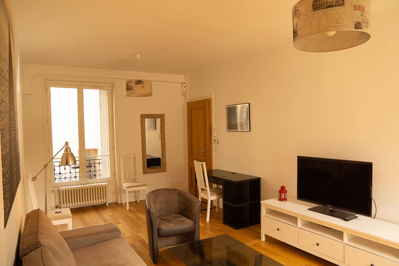 Loue appartement meublé, hyper centre, 2 pièces 50m² Saint-Germain-En-Laye (78)
