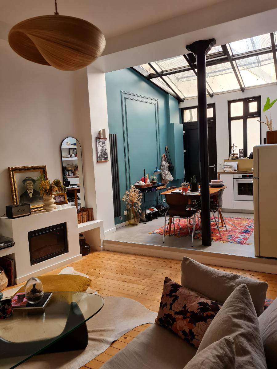 Location meublée T1 + mezzanine Paris 11ème - 44m²