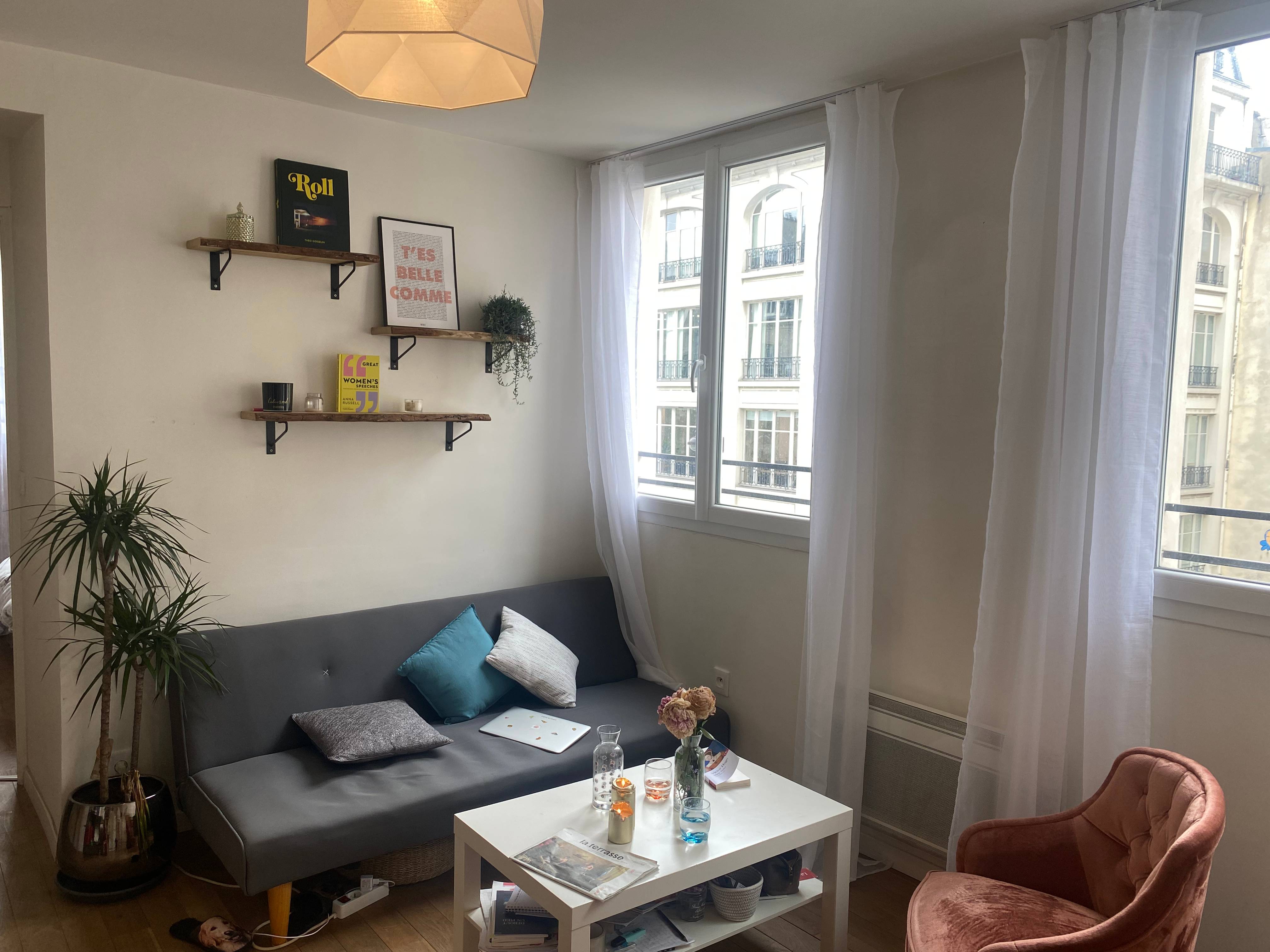Sous-loue chambre 39m² Paris 3ème - Colocation août