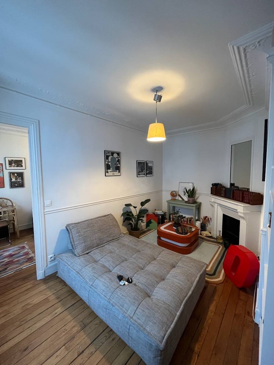 Sous-loue appartement Paris 18ème du 10 avril au 6 mai 2026 - 33m²