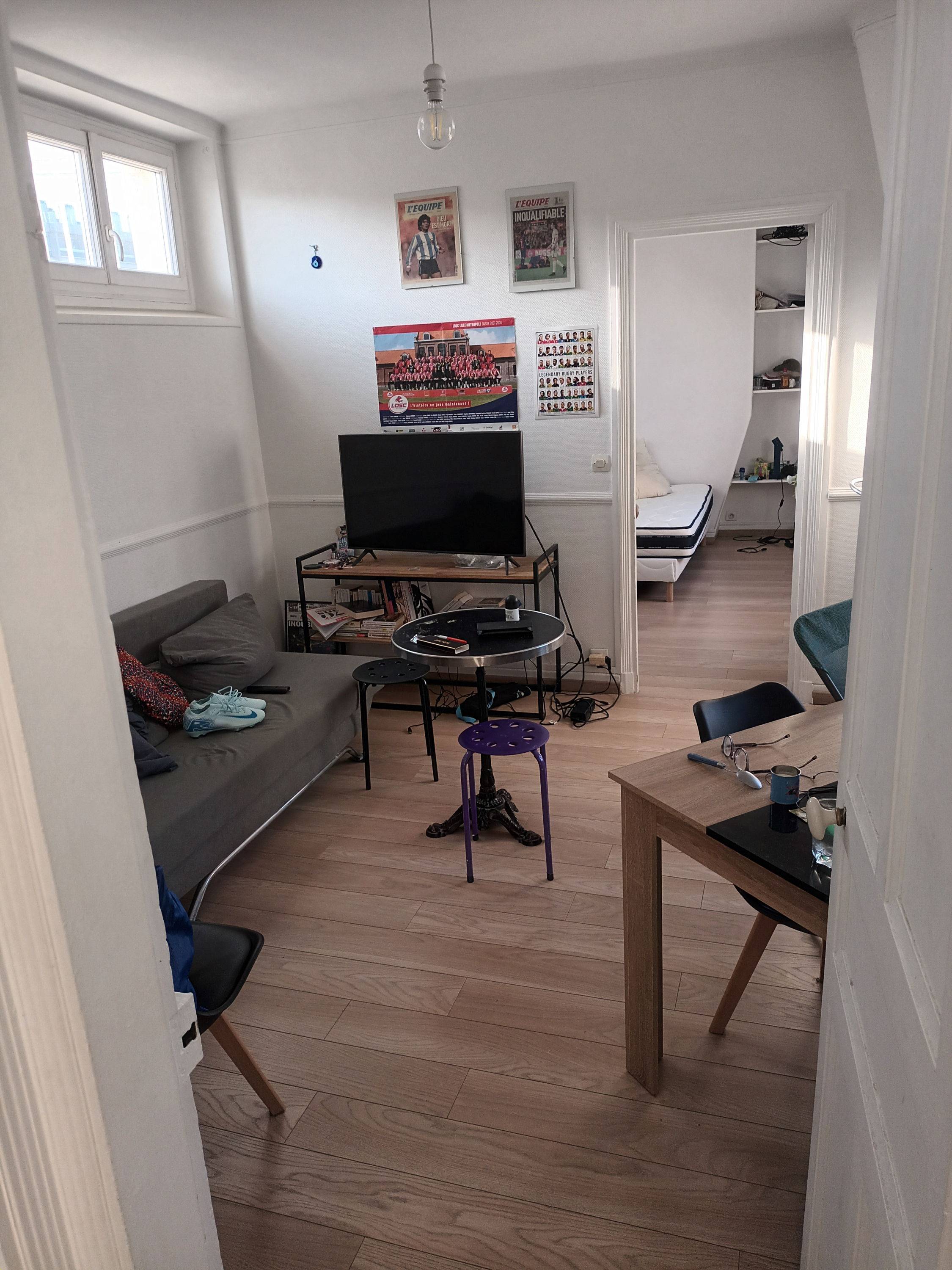 Propose colocation appartement 40m² Paris 15ème dispo 1er août