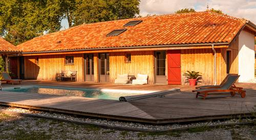 Loue villa de caractère avec piscine et parc arboré - 16 couchages