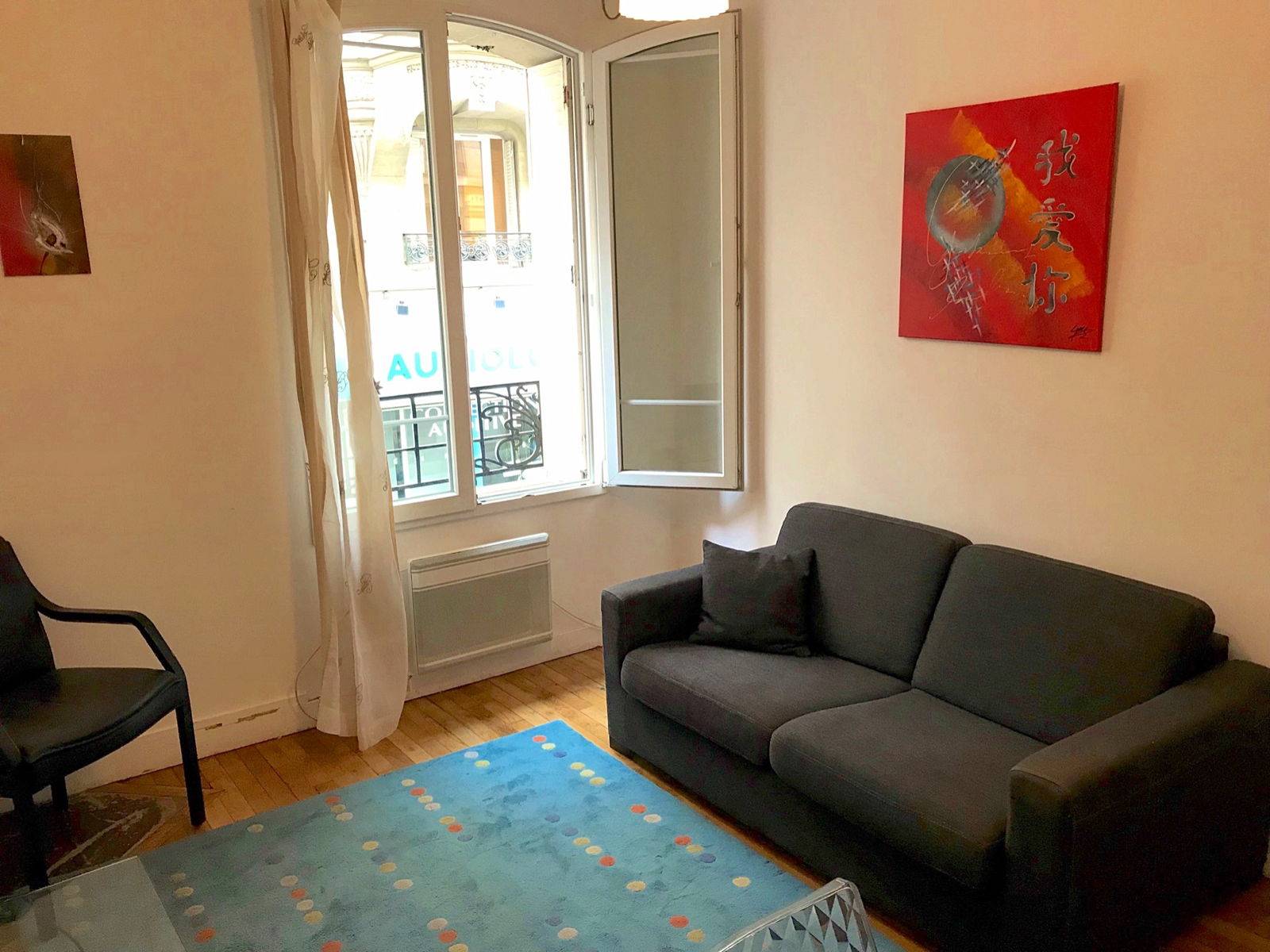 Loue T2 meublé, 40m² 15ème