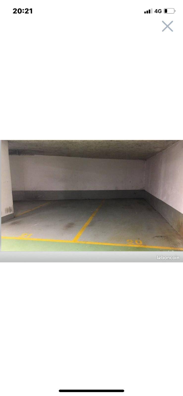 Loue parking 12m² Paris 17ème - Batignolles, à 50 mètres de la Mairie