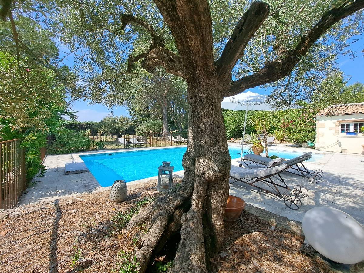 Loue mas en Provence 8 couchages Aramon
