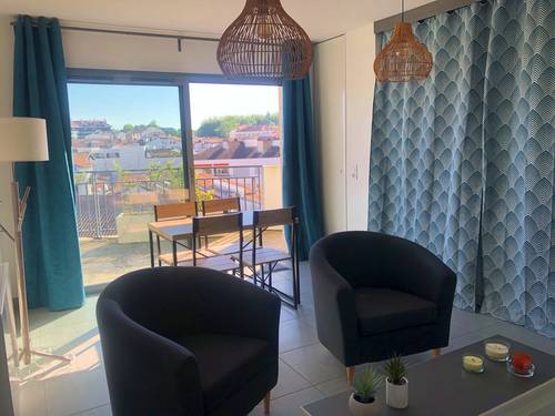 Location saisonnière St Jean de Luz-T2 45m²- 2 couchages