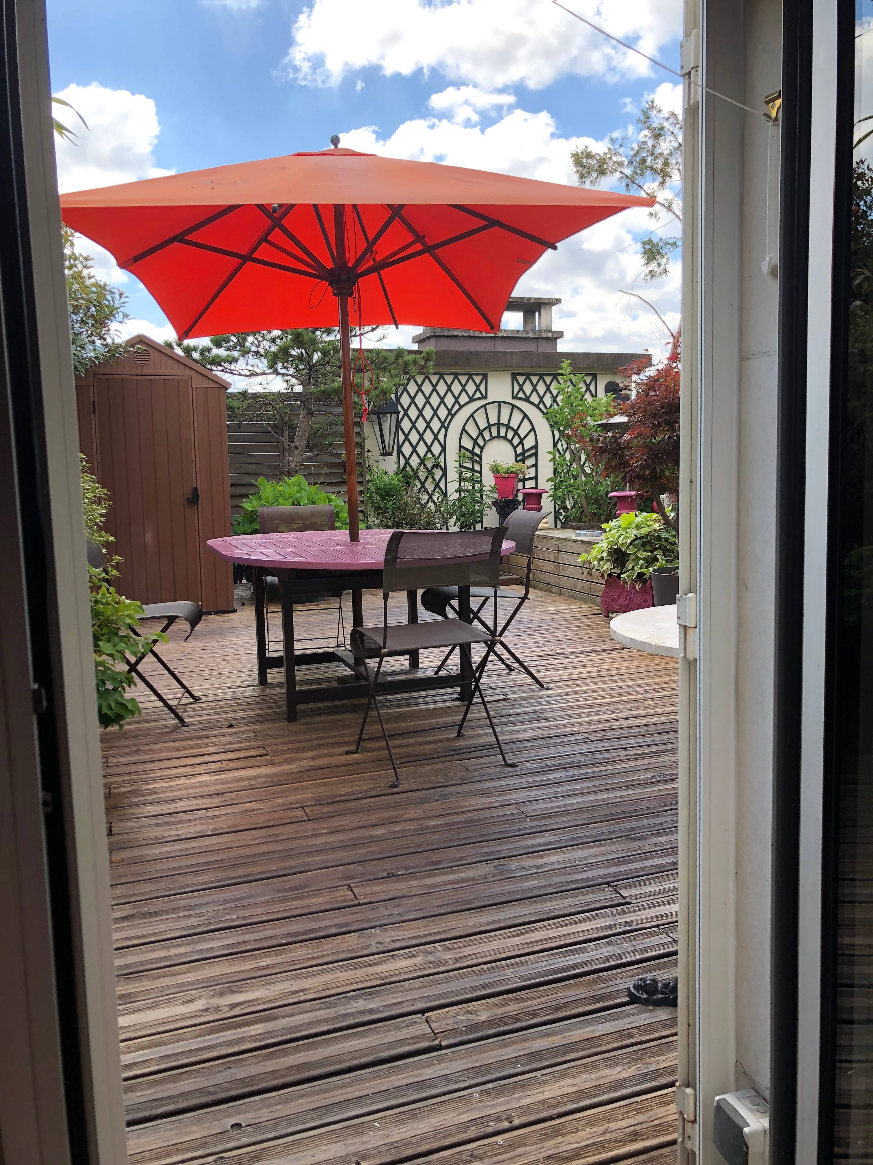 Loue appartement 100m², immense terrasse, proche de Paris, 2 chambres - 6 couchages, Neuilly-sur-Seine (92)