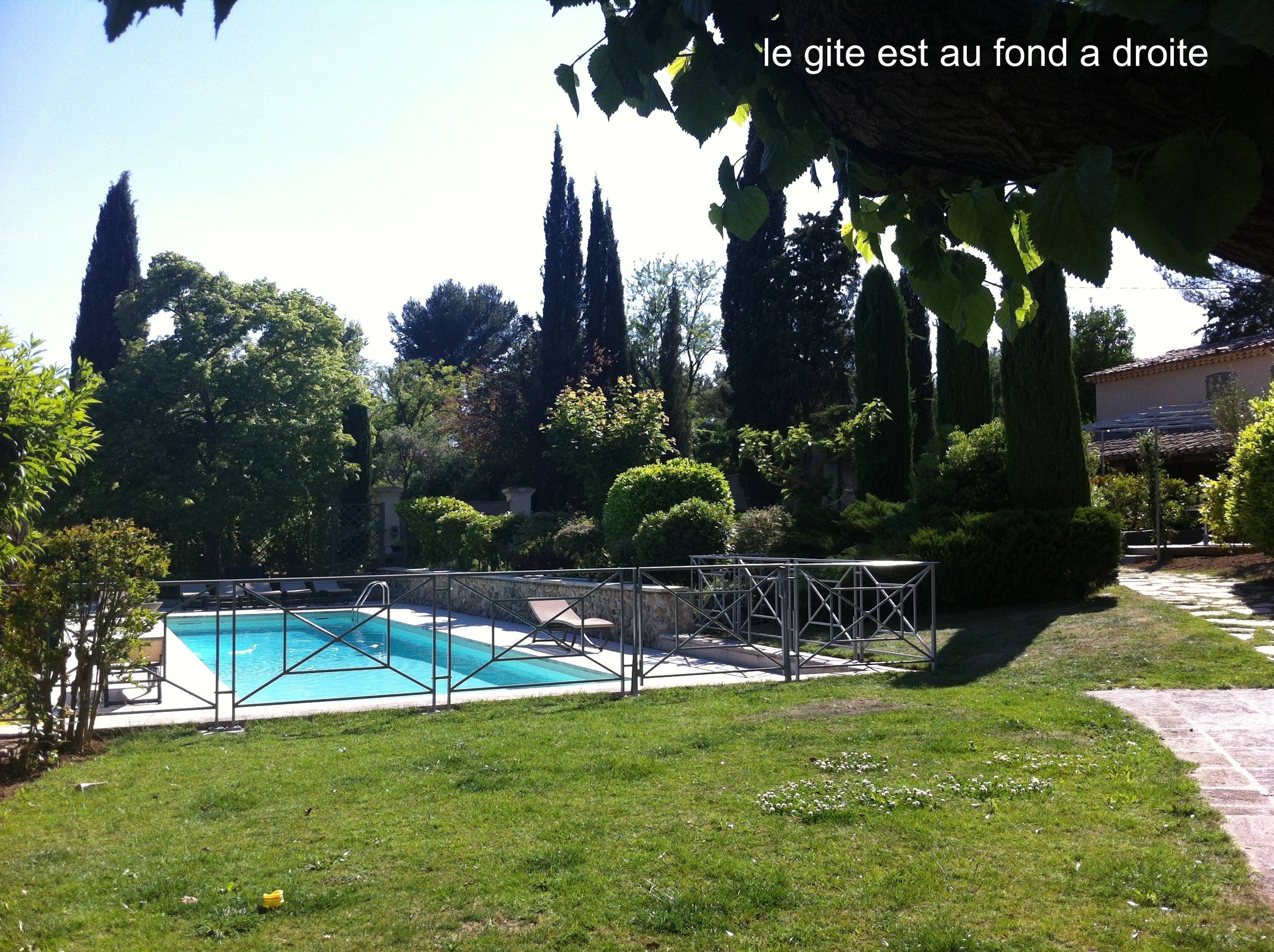 Loue gîte dans bastide provençale à Aix-en-Provence - 8 couchages