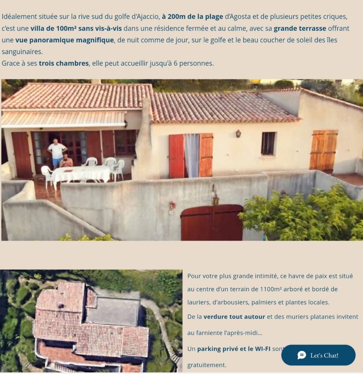 Une photo de l’annonce de location de vacances