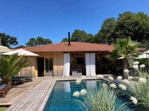 Loue magnifique villa a Lege -Cap-Ferret - 4 chambres, 8 couchages, piscine chauffée