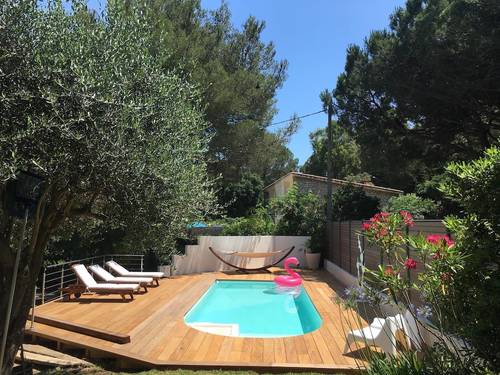 Loue villa de charme avec piscine privée à 3 minutes de la plage - 11 couchages - Le Lavandou (Pramousquier)