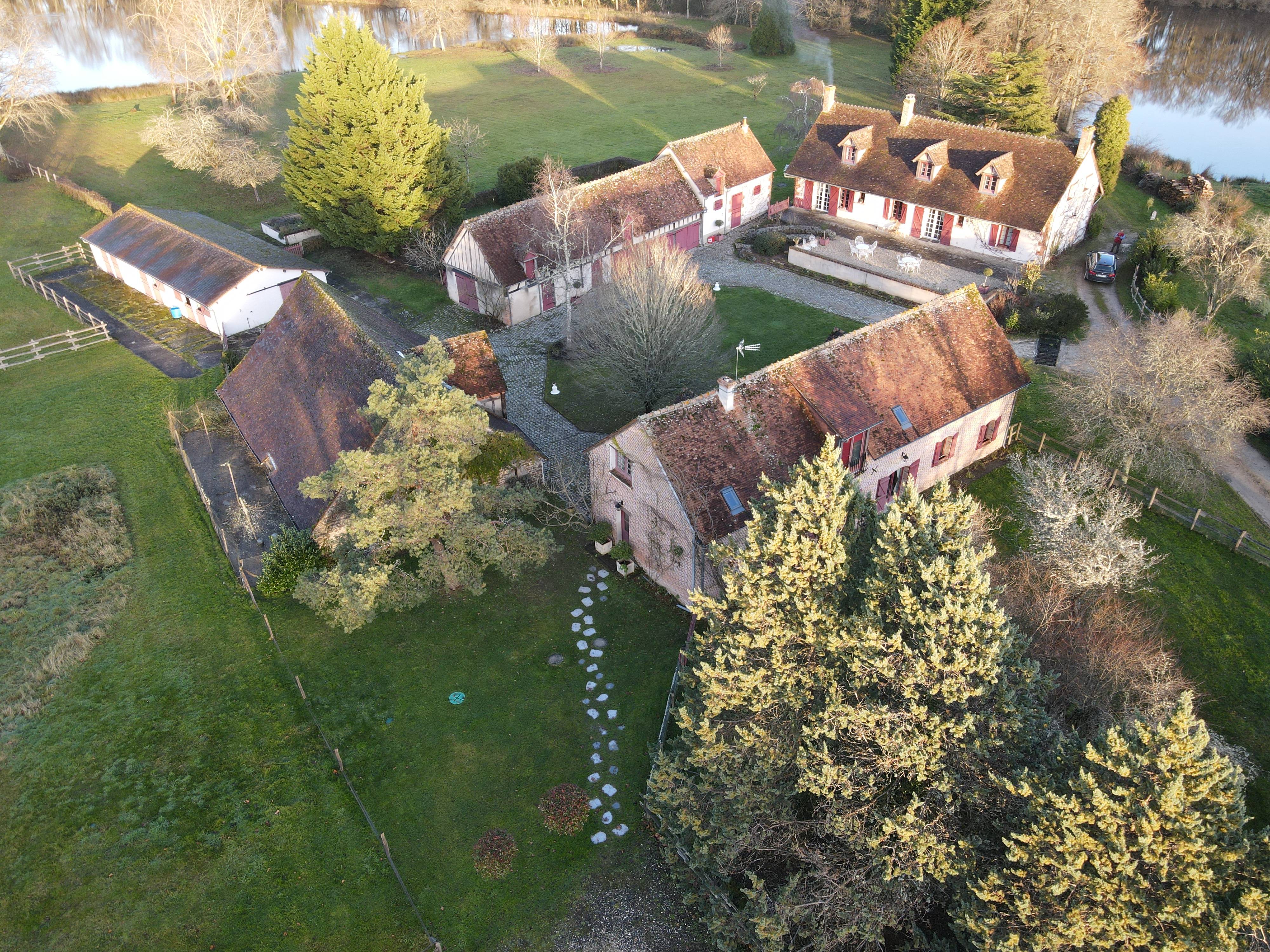 Loue Gîte Sologne - Beaucoup de charme - 5 chambres, 10 couchages, Villemurlin (45)