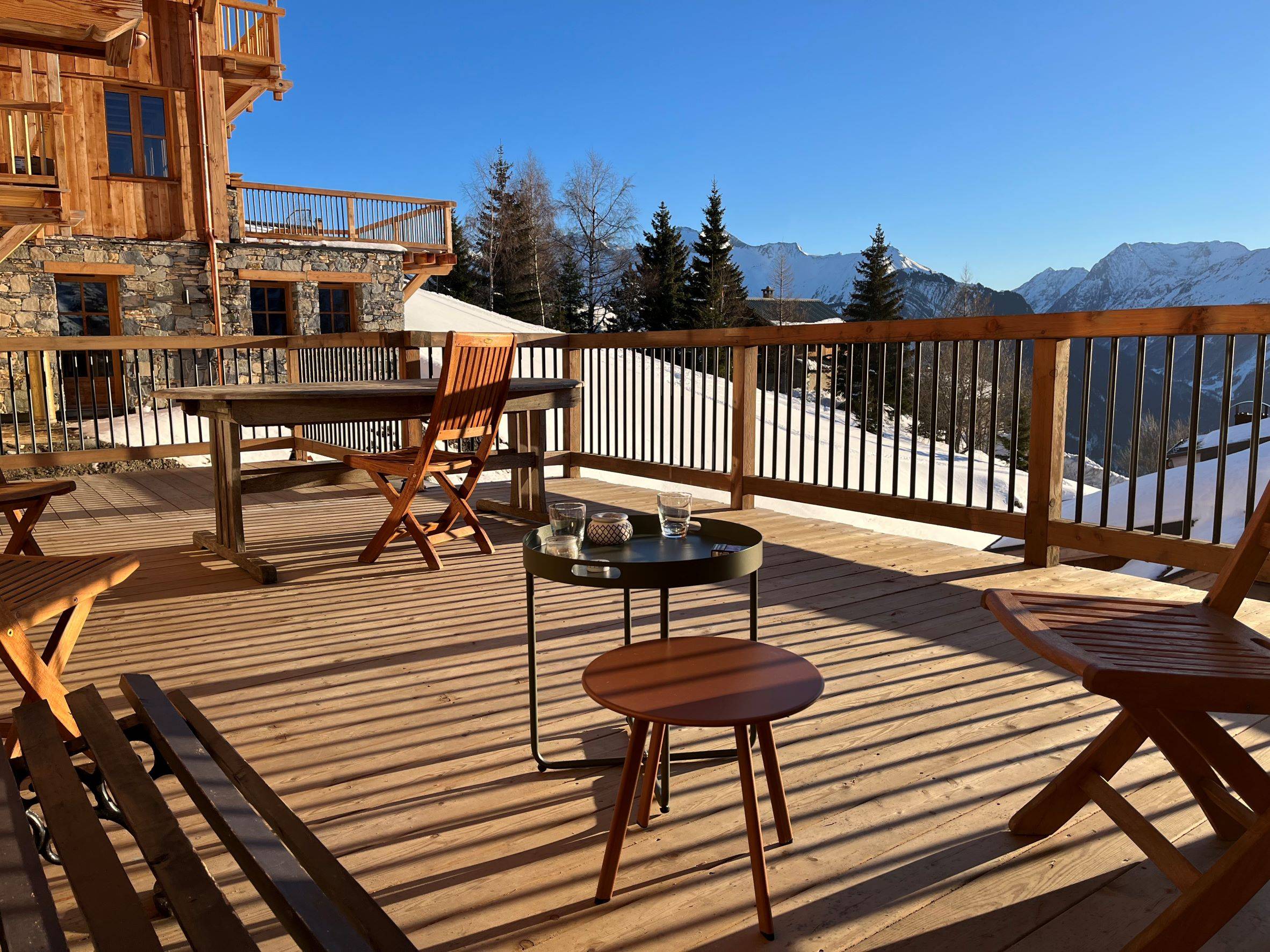 Loue appartement à Villard-Reculas - 10 couchages skis aux pieds