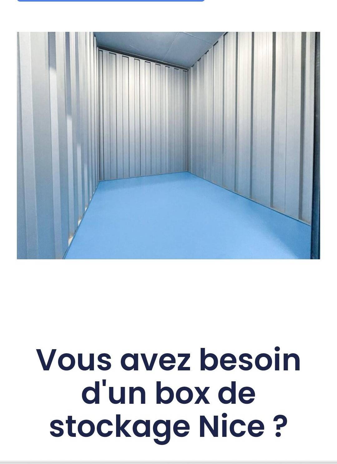 Une photo de l’annonce