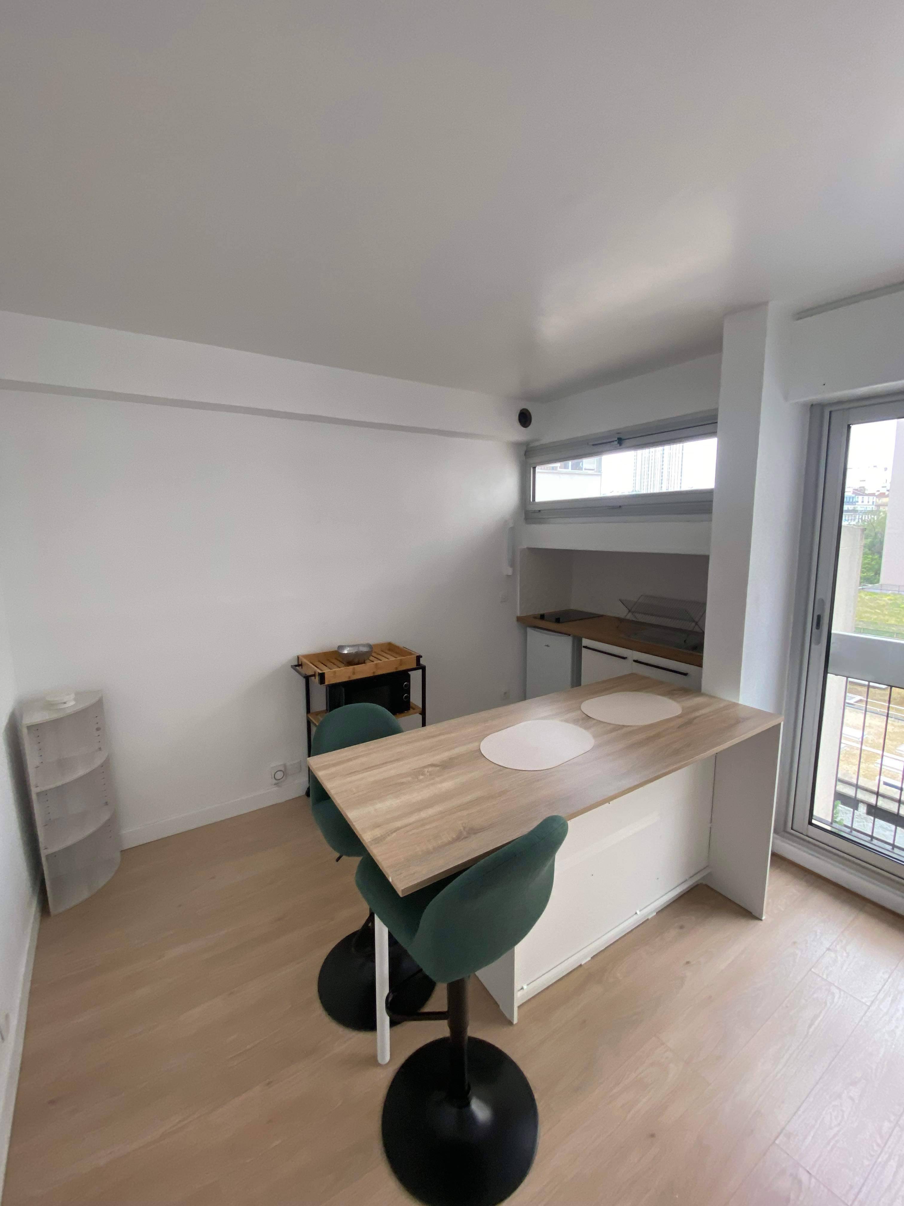 Loue studio 19m² Paris 19ème - Ourcq