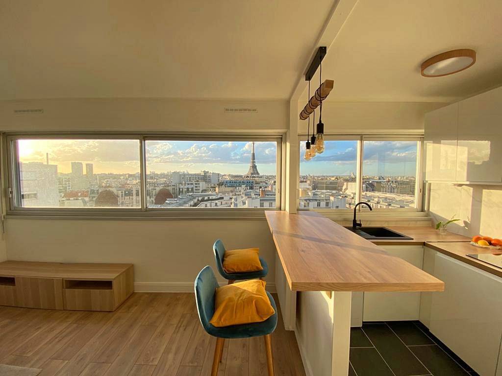Loue studio meublé - 28m² - Cambronne - Paris 15ème