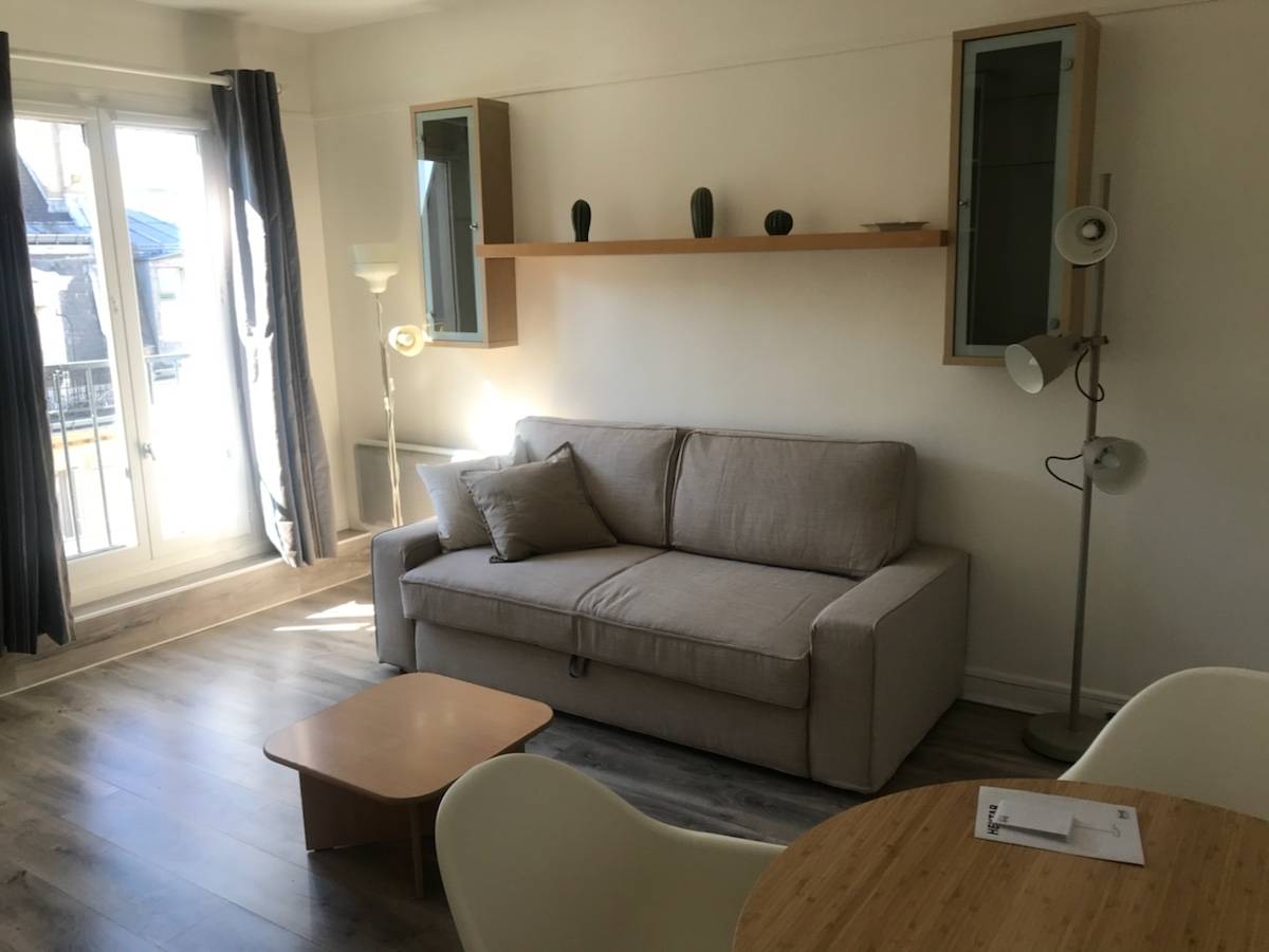 Loue studio meublé très lumineux Paris 08ème - 1 chambre, 20m²