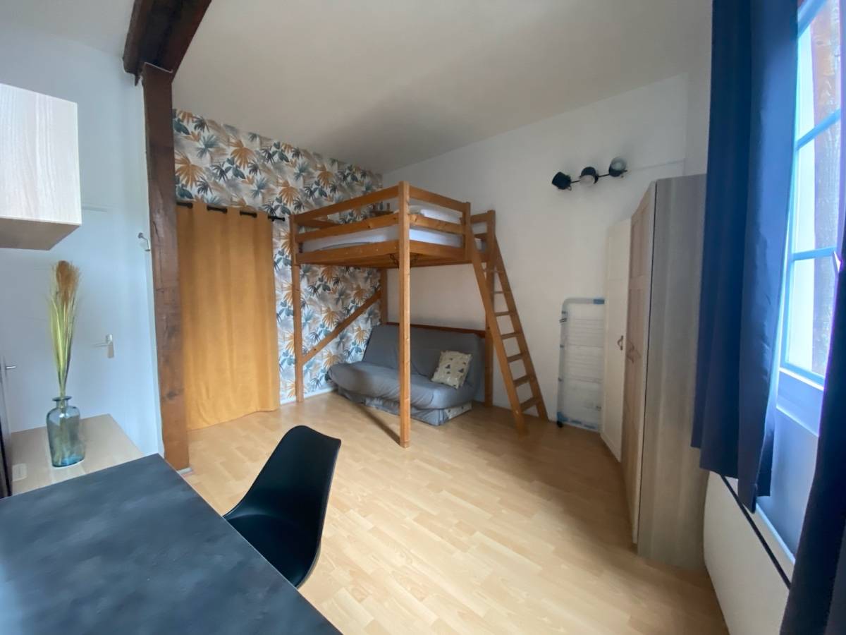 Loue studio meublé Rouen - 25m²