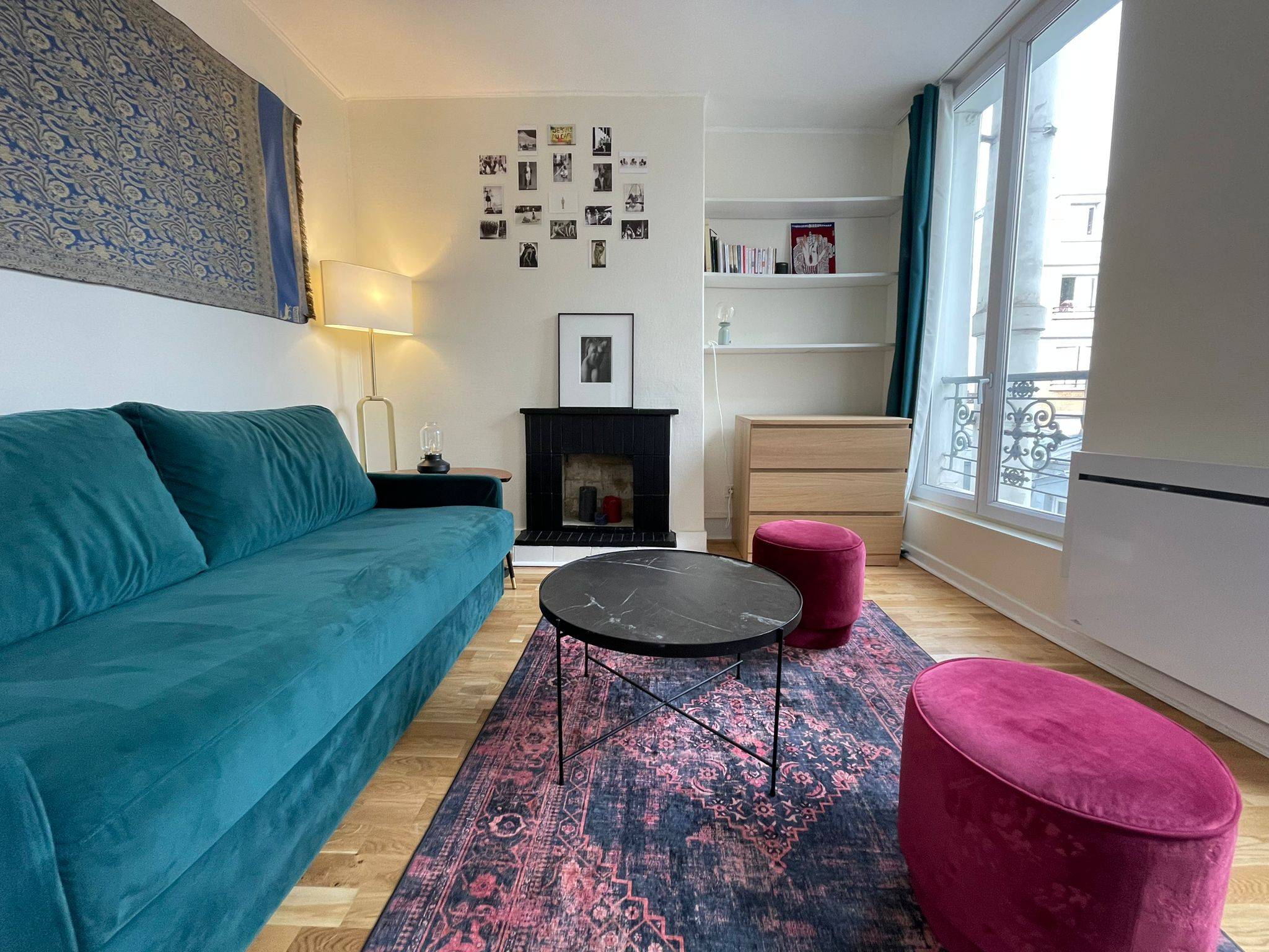 Loue Studio Long Terme - Haussmanien Lumineux 23m², Paris 10ème