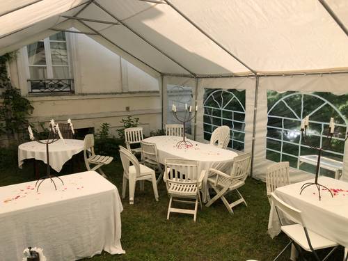 Loue tentes de réceptions