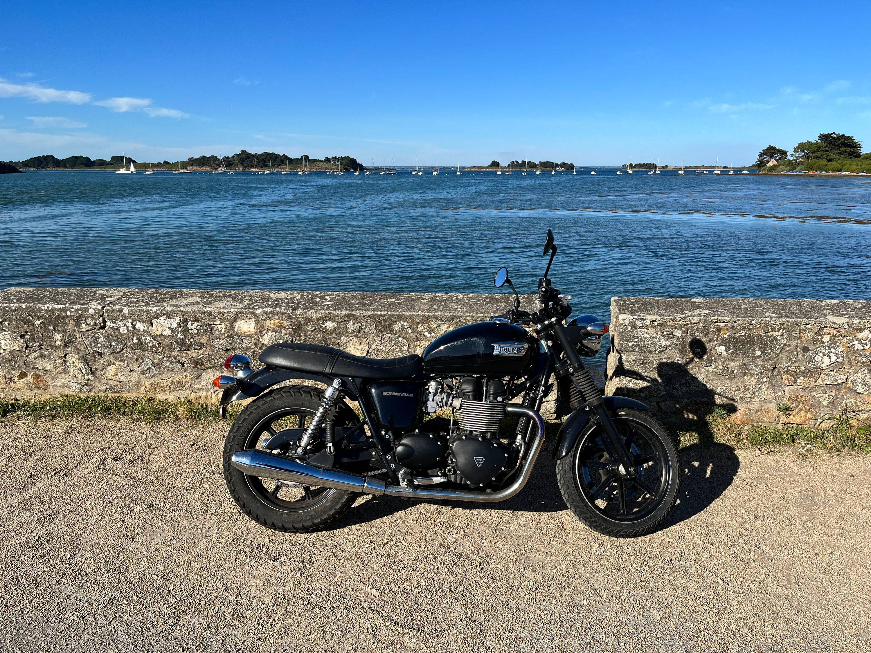 Loue moto Triumph - Bonneville T100, 2017, 14000km