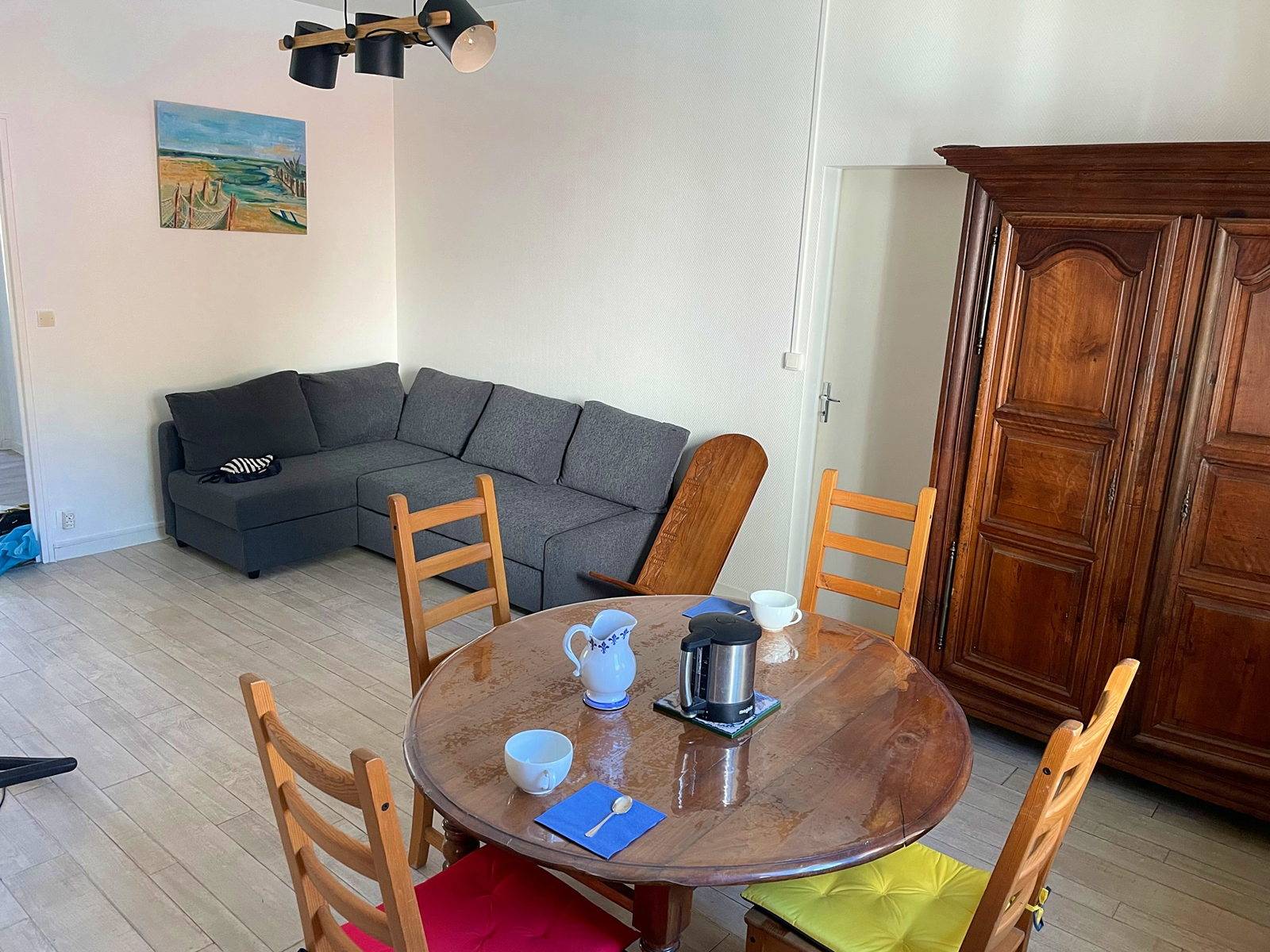 Loue Centre Arcachon - T3 calme garage -400m plage - proche gare - 4 couchages