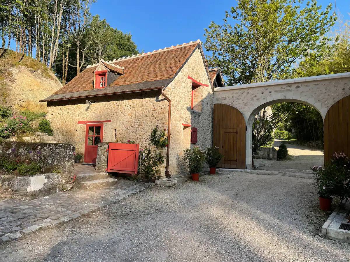 Loue Lodge du bas du Grand Moulin en Centre Val de Loire- 50m² - 2 couchages - Luynes
