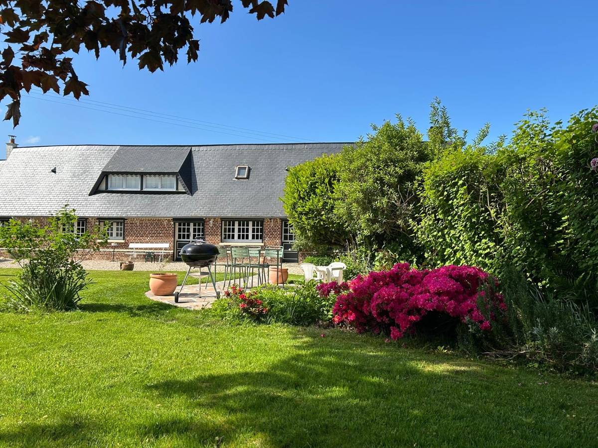 Loue Longère cosy à 5 mins de la mer - 4 chambres, 8 couchages, Canouville (76)