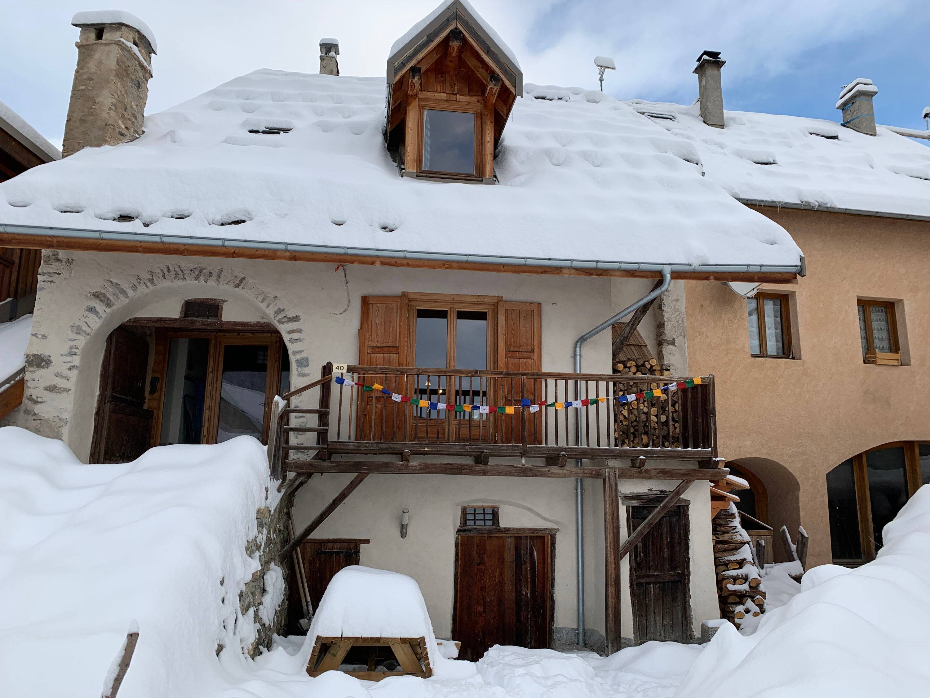 Loue chalet familial à Le Lauzet-Le-Monetier-les-Bains (05) - 14 couchages
