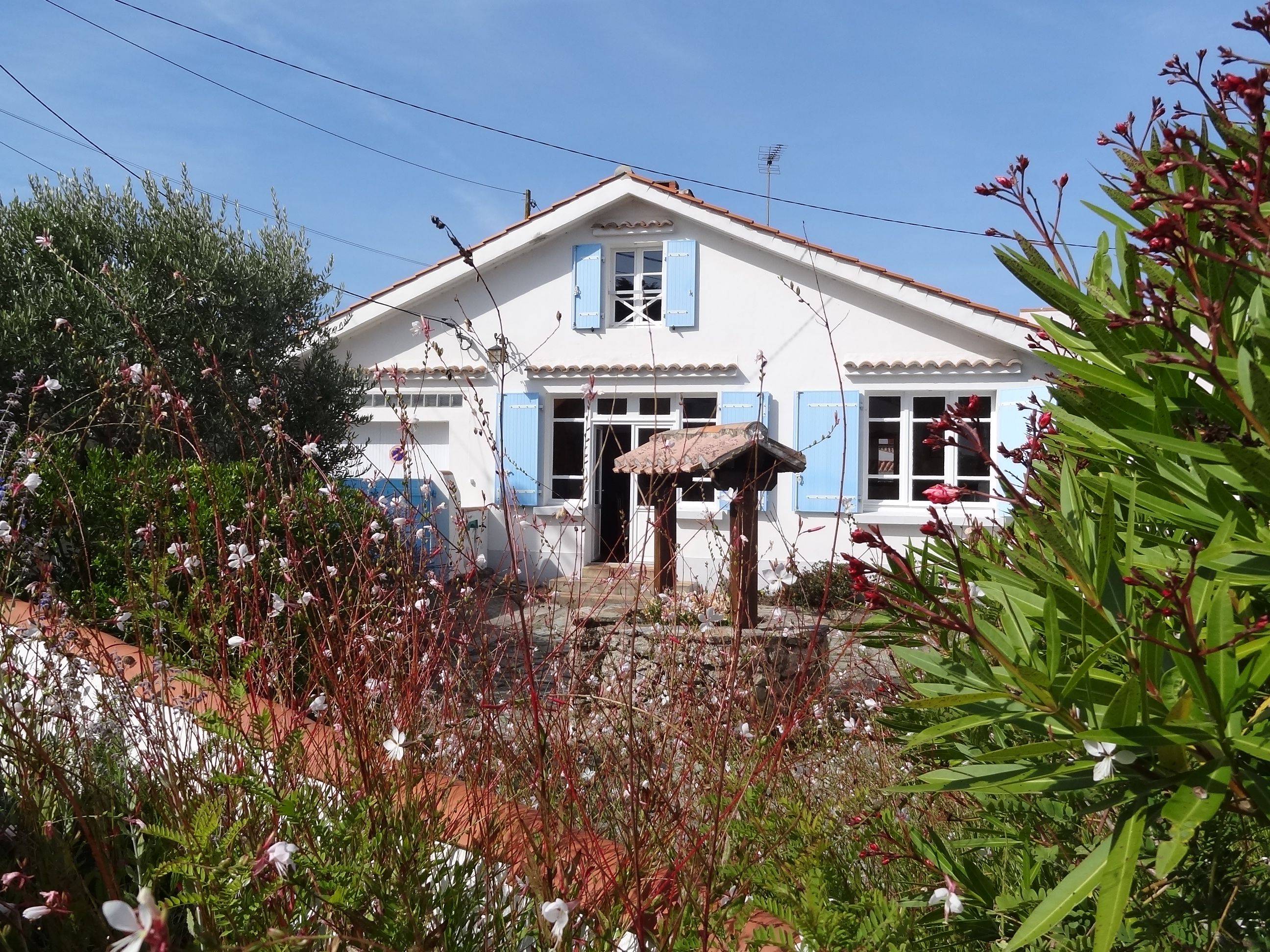 Loue maison à Noirmoutier-le-Vieil au calme à 50m de la plage - 6 couchages