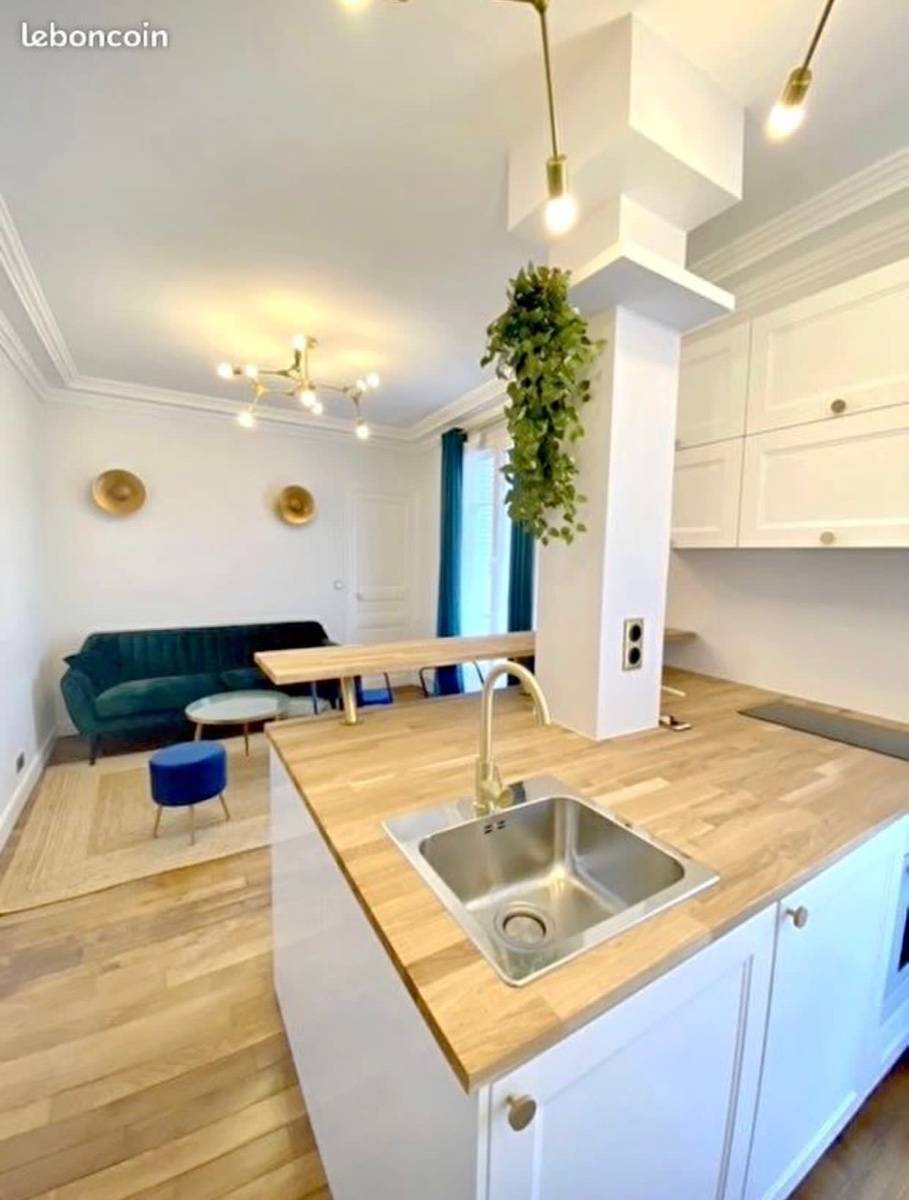 Loue beau 2 pièces meublé 32m² Levallois Perret (92)