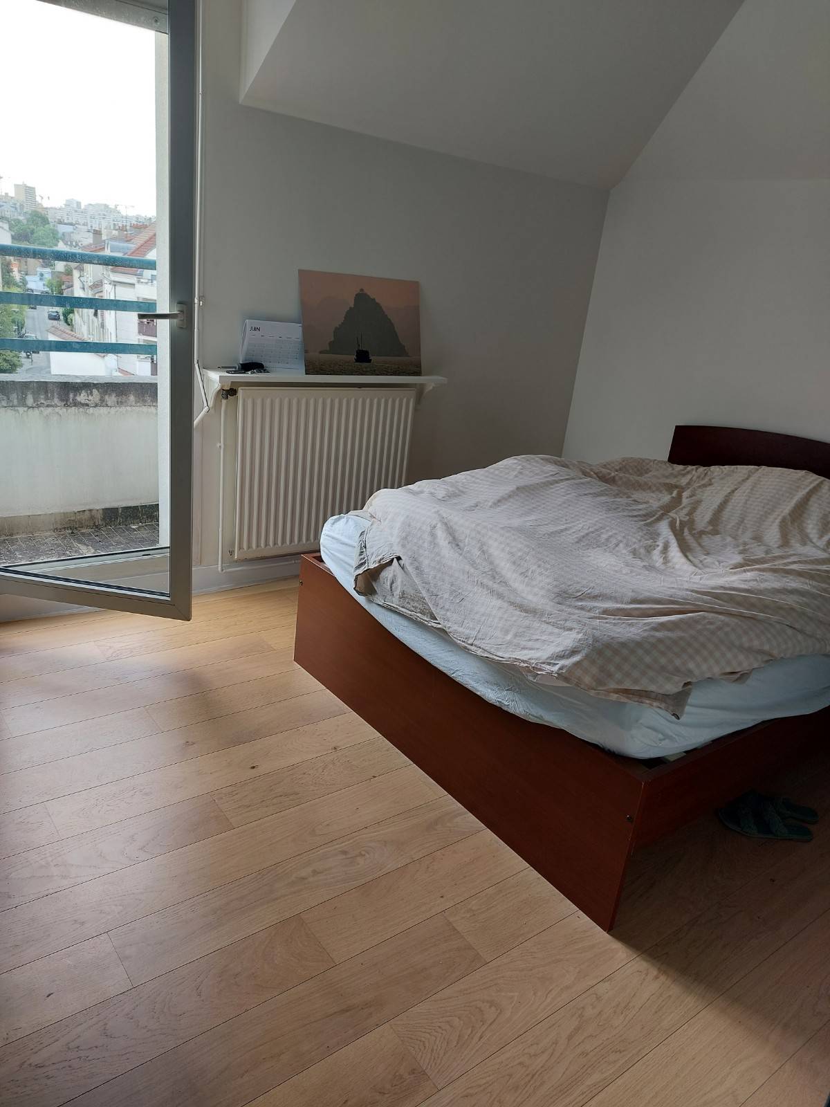 Loue chambre avec balcon + salle de bain privative - Issy les Moulineaux - 18m²