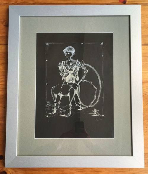 Vends Lucien COUTAUD Le Centaure 1948 Lithographie Surréaliste