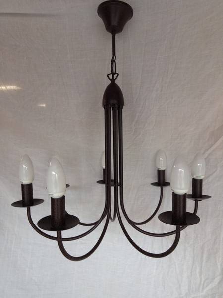 Luminaire suspension 7 branches