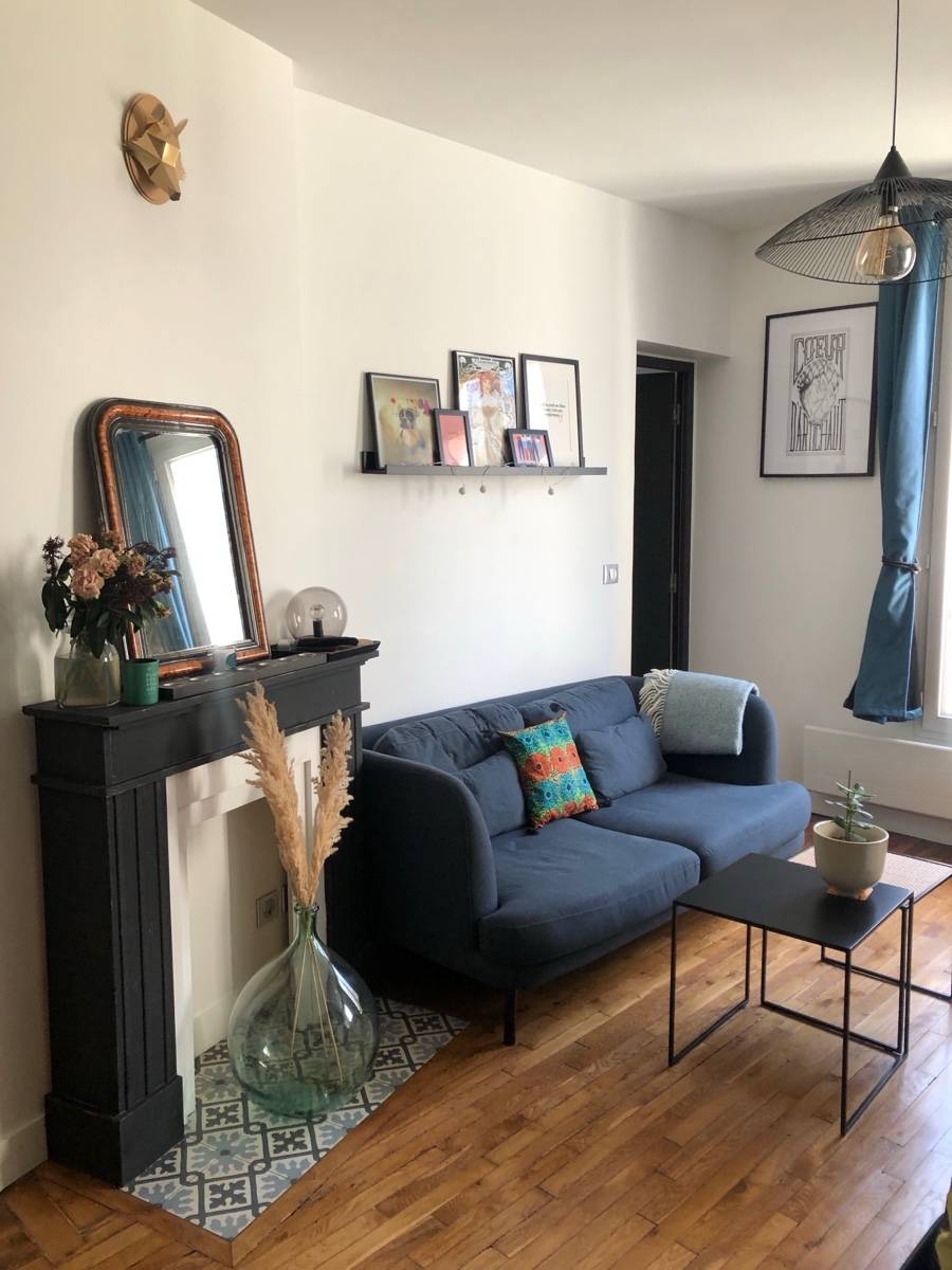 Loue T2 lumineux 38m² Clichy - entièrement rénové en 2020