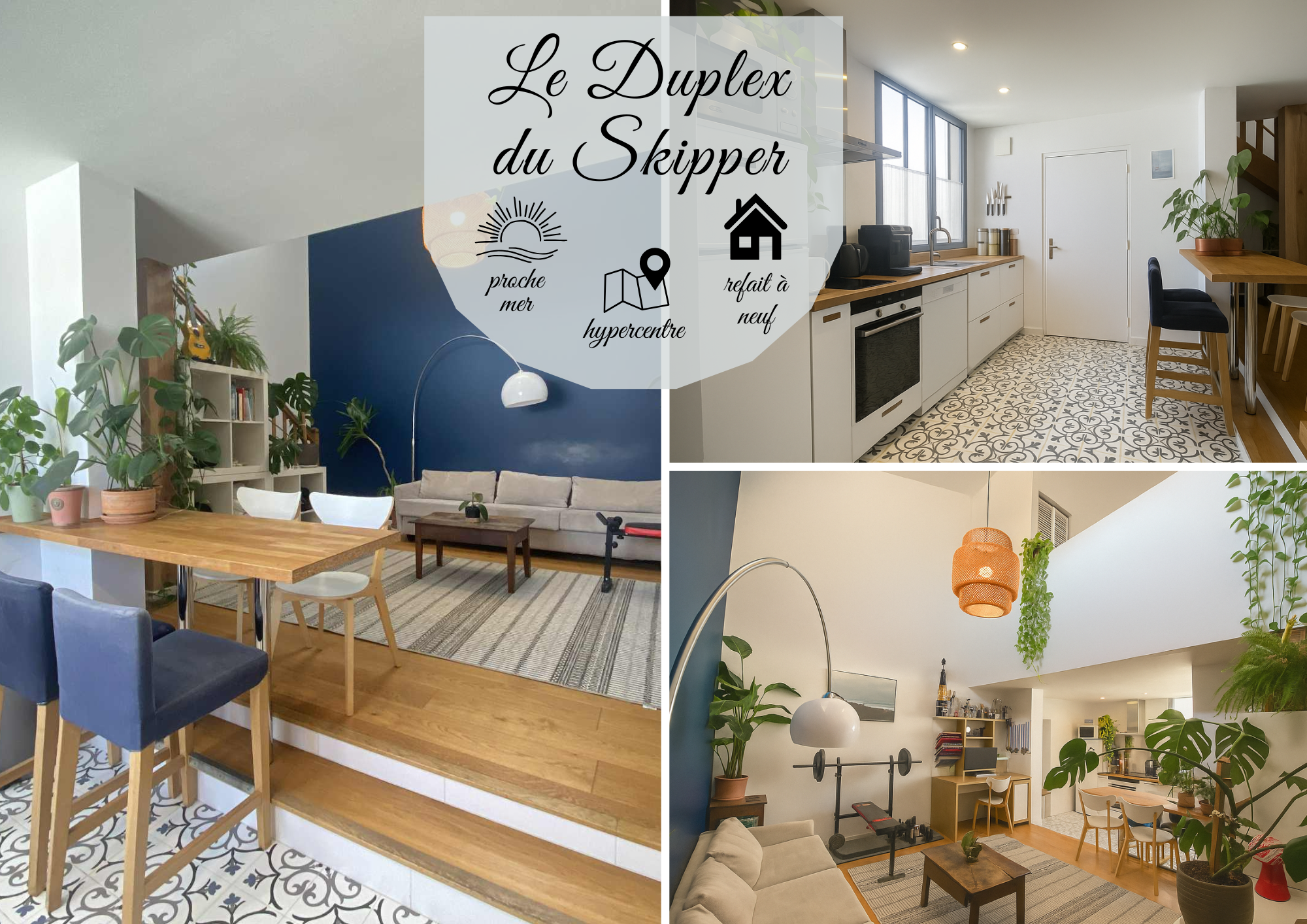 Loue appartement calme et cosy à 5 min de la mer et hypercentre - 2 couchages