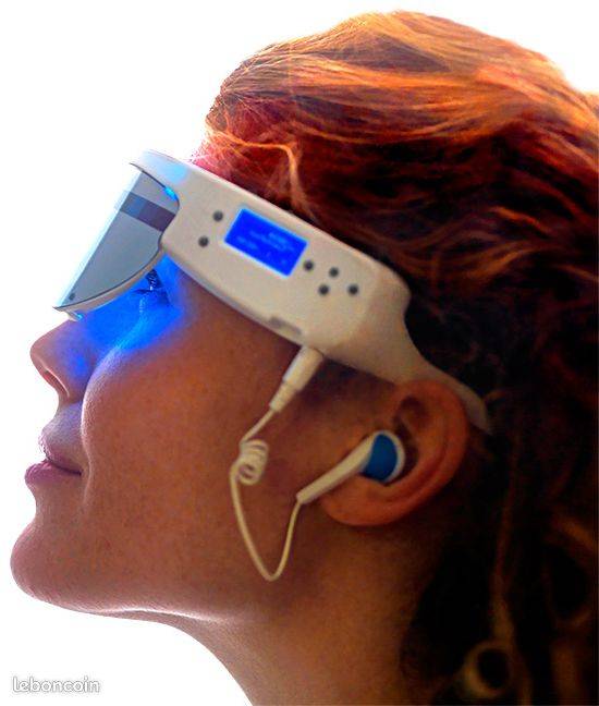 Propose luminothérapie grâce aux lunettes PSIO