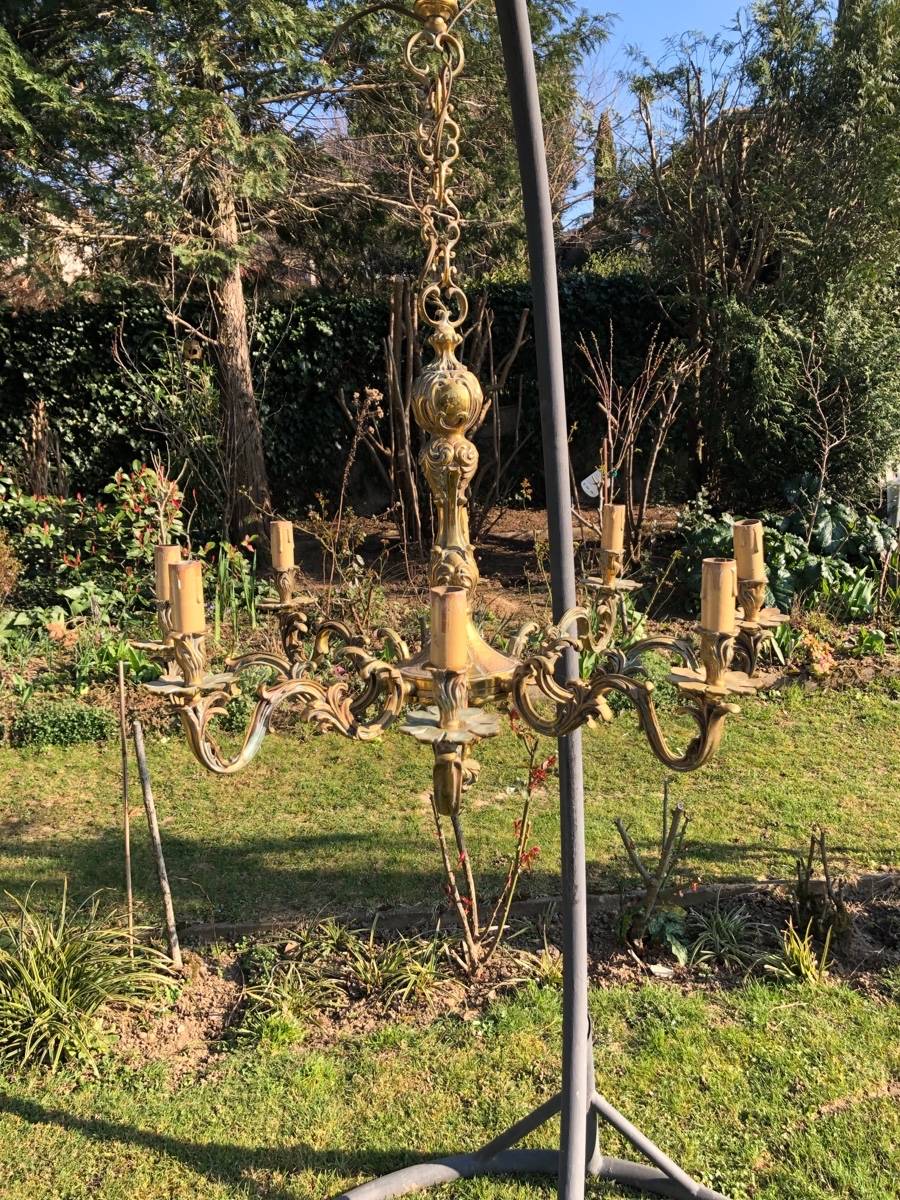 Lustre laiton bronze massif