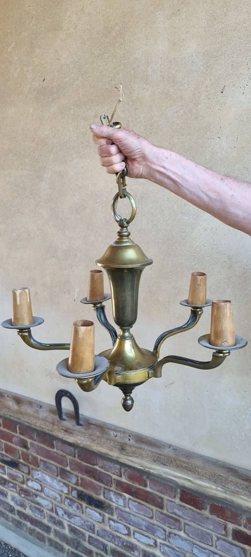 Vends lustre laiton